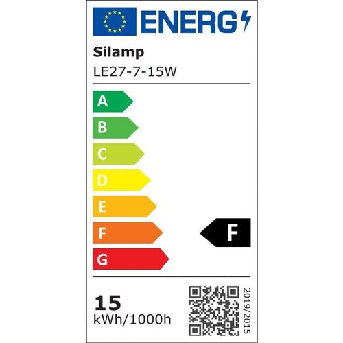 Ampoule E27 Led 15w 220v A65 - Blanc Neutre 4000k - 5500k - Silamp
