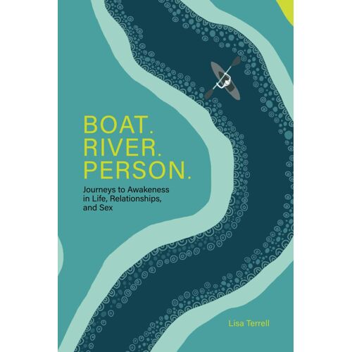 Boat. River. Person.