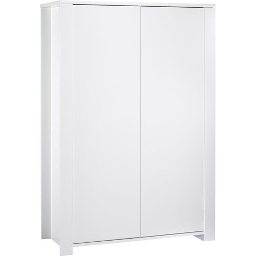 Armoire 2 Portes Loft Blanc - Sauthon Meubles
