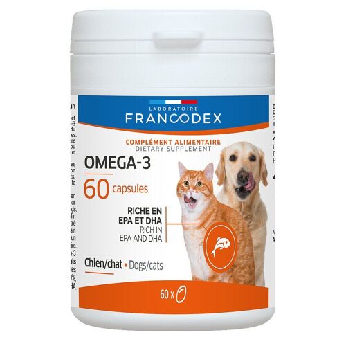 Capsules Omega 3 Chien & Chat X60