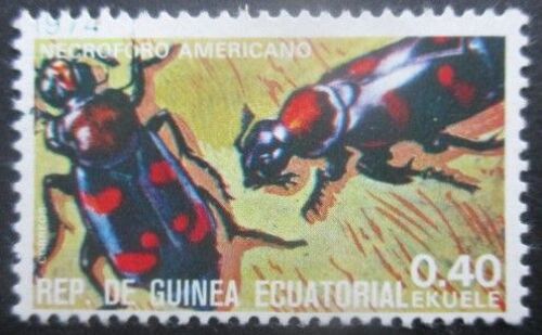Guinee Equatoriale N°115h Insecte Oblitéré