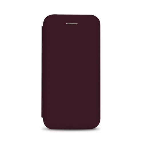 Etui folio Soft Touch pour Samsung A03 - bordeaux