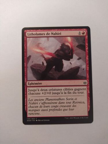 Nahiri's Stoneblades // Litholames De Nahiri (La Guerre Des Planeswalkers)