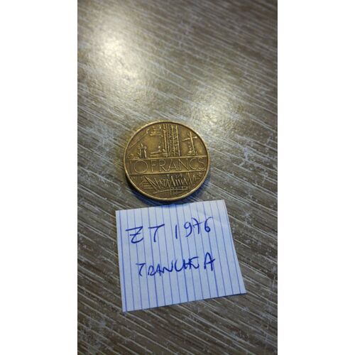 10 Francs Mathieu 1976 Tranche A En L État Sur Les Photos