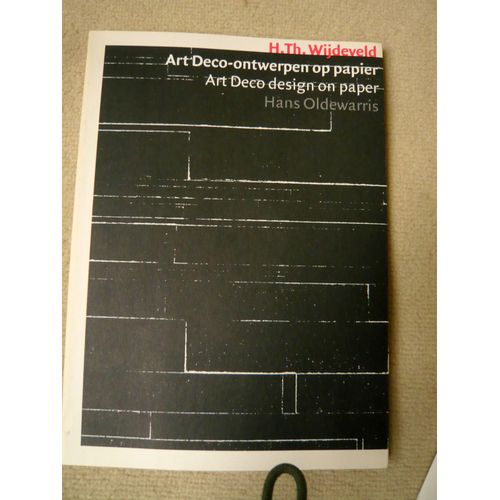 H.Th. Wijdeveld Art Deco Design On Paper