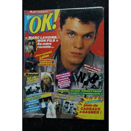 Ok ! Âge Tendre 508 Marc Lavoine Renaud Thierry Lhermitte