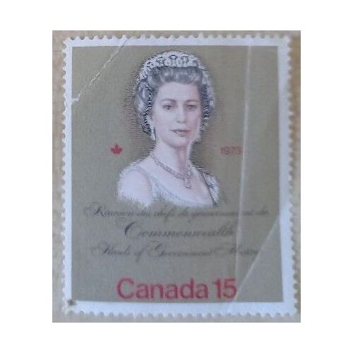 Timbre Oblitéré Canadien De 1973, Réunion Des Chefs De Gouvernement Du Commonwealth, 15.