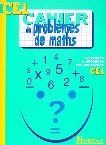 Cahier Problemes De Maths Ce1