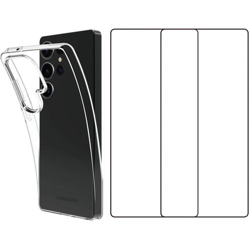 Pack Essentielb Samsung S25 Ultra Coque + Verre Trempé