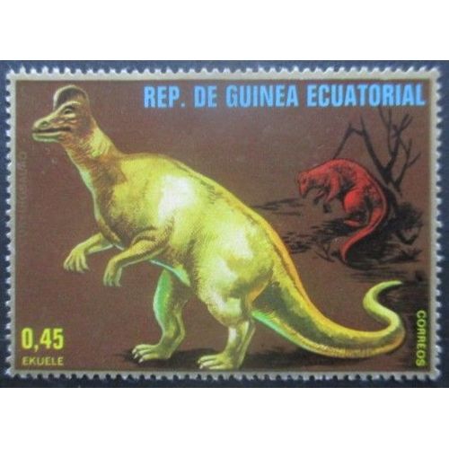 Guinee Equatoriale N°122d Animal Préhistorique Neuf **