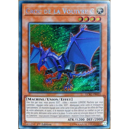 Carte Yu-Gi-Oh Lckc-Fr021 Croc De La Vouivre C