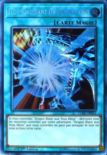 Carte Yu-Gi-Oh Lckc-Fr025 Flot Rugissant De Destruction