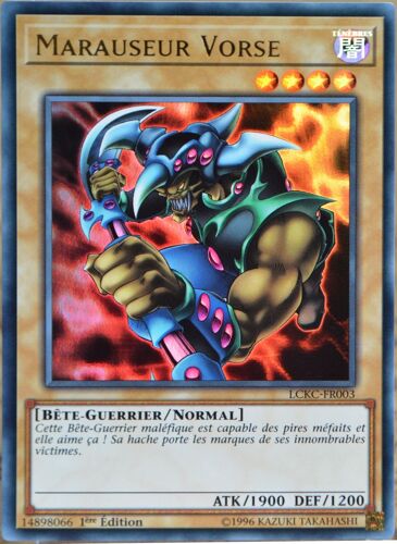 Carte Yu-Gi-Oh Lckc-Fr003 Marauseur Vorse