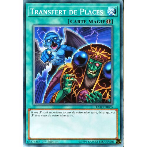 Carte Yu-Gi-Oh Exfo-Fr065 Transfert De Places Neuf Fr