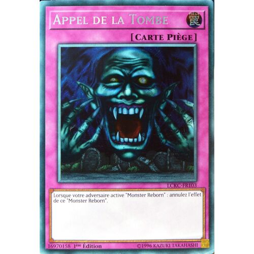 Carte Yu-Gi-Oh Lckc-Fr103 Appel De La Tombe