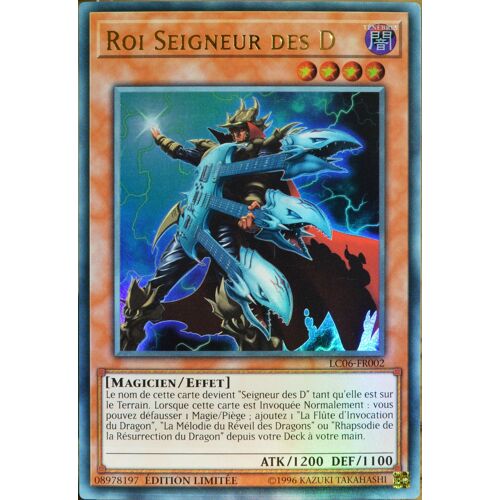 Carte Yu-Gi-Oh Lc06-Fr002 Roi Seigneur Des D