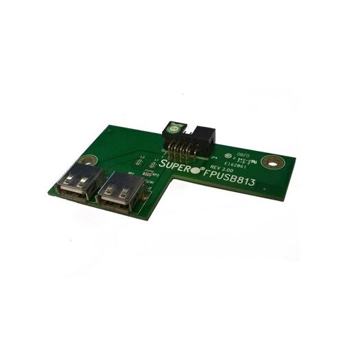 Carte Front Panel 2x USB 2.0 SuperMicro FPUSB813 Connexion Interne 9-Pin Façade