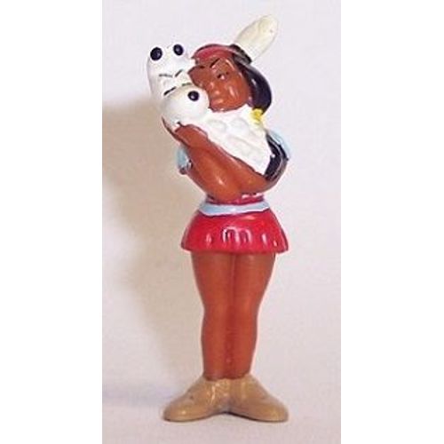 Kinder - Indienne Et Idéfix - Série : Astérix En Amérique / Astérix & Les Indiens (Année 1997)