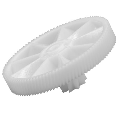 vhbw Roue dentée remplacement pour Braun 6700089, 700089, 4242, 4217, 4195 pour hachoir à viande, mixeur manuel - Pièce de remplacement, 83,6 mm