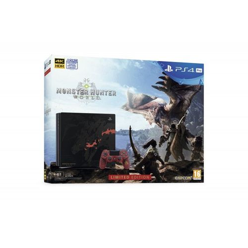 Sony Playstation 4 Pro 1 To Édition Monster Hunter World