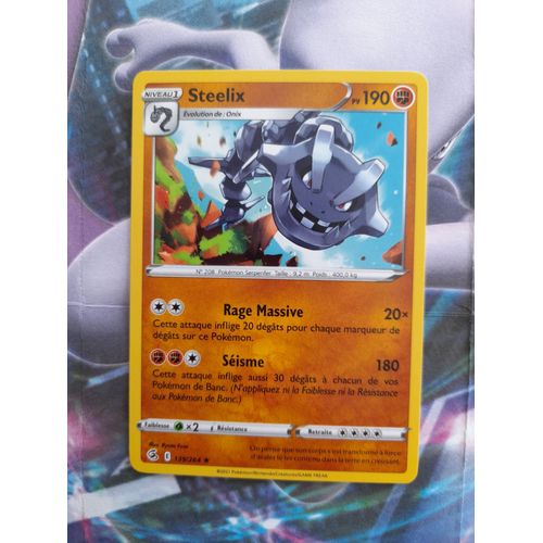 Carte Pokémon Steelix 139/264