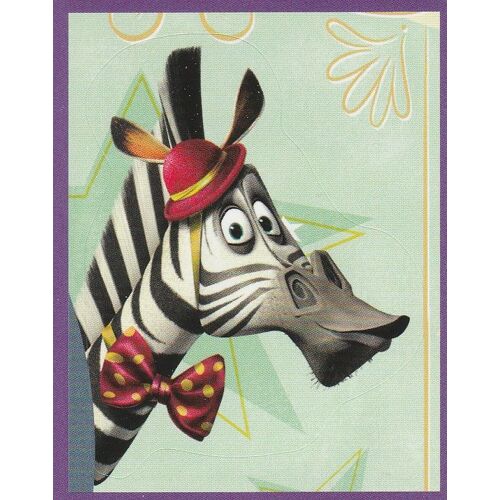 N°31 - Stickers Image Edibas Madagascar 3 - Dream Works