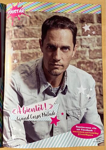 Poster A4 Grand Corps Malade 