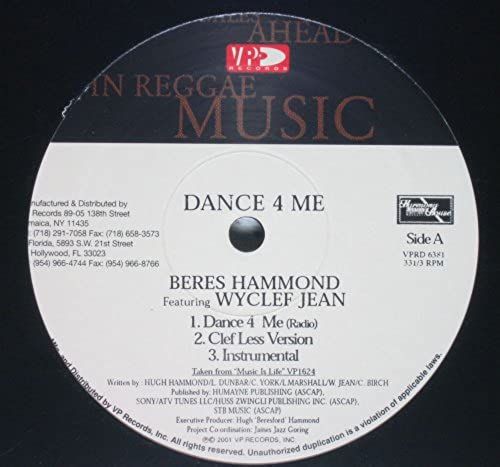 Dance 4 Me [12 Inch Analog]