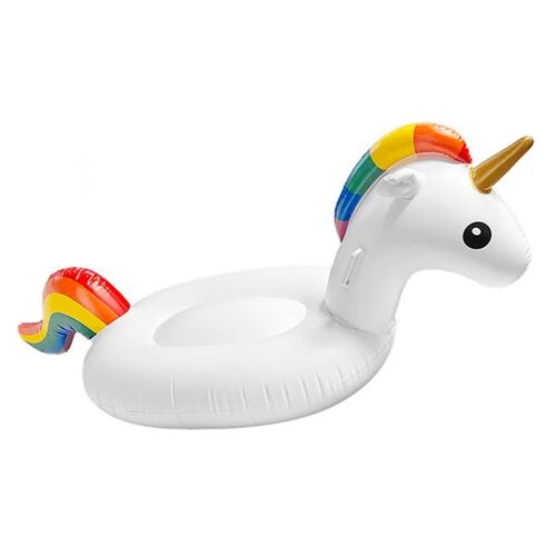 Bouée Gonflable De Plage Ou Piscine En Forme De Licorne - Dimensions Approx 150 Cm - Matelas Licorne Spécial Princesse