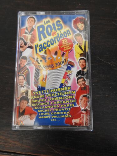 Les Rois De L'accordeon / 20 Titres Enchaines / K7 Audio