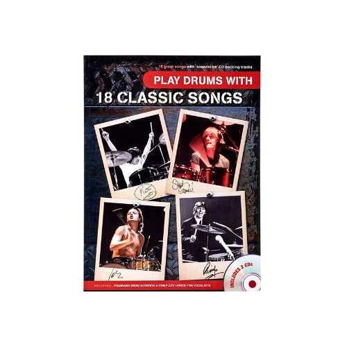 Play Drums With - 18 Classic Songs