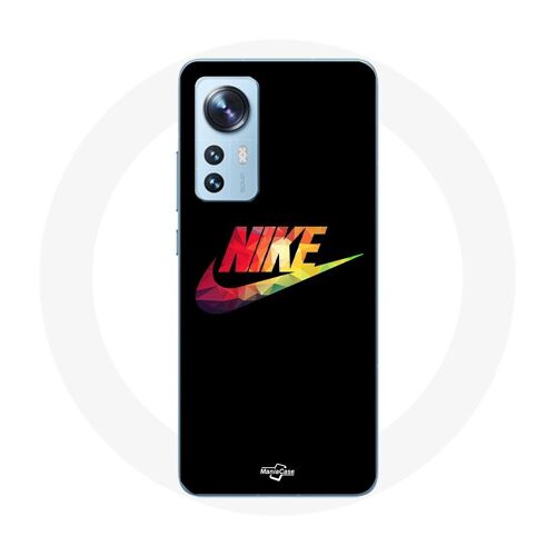 Coque pour Xiaomi Mi 12 / 12X Nike Logo Couleur fond noir