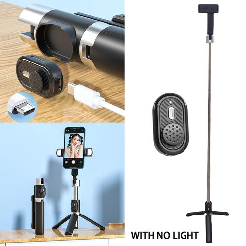 Trépied bâton à Selfie avec télécommande sans fil, support de téléphone léger pour téléphone