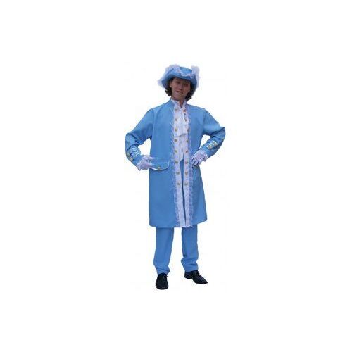 Deguisement Marquis Bleu Taille 54 - Bourgeois - Costume Homme - Panoplie Adulte