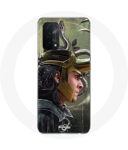 Coque Pour Oppo A74 5g Loki Thor Ragnarok Avec Casque Fanart Saison 1