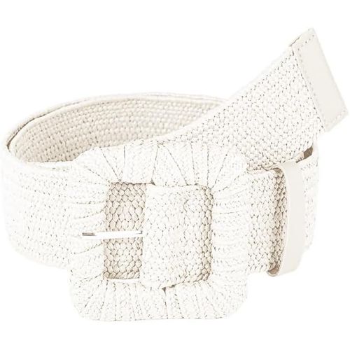 Tianyi-Ceinture Femme Tissée Large En Paille Ceinture Mode Bohème Chic Accessoire Élégant Pour Toutes Occasions