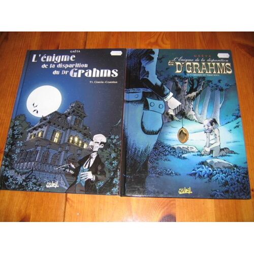 Lot Bd L'enigme De La Disparition Du Dr Grahms 1+2