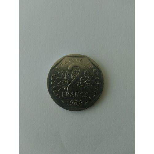 Pièce De 2 Francs 1982
