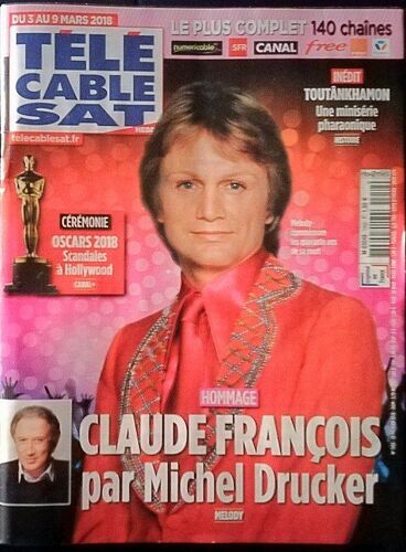 Télé Câble Sat Hebdo Claude François 1452
