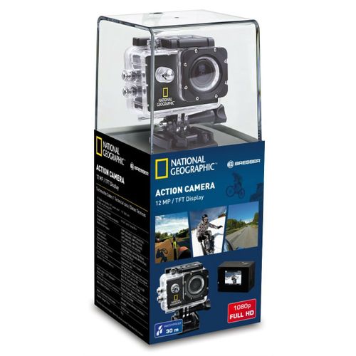 National geographic Full-HD Action Cam 140° 30m étanche