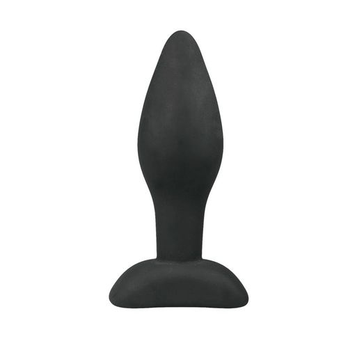 Plug Anal Noir En Silicone - Small