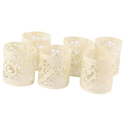 Abat Jour En Forme De Coeur, Lot De 6 Pièces, Décoration Pour Mariage, Noël