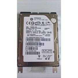 WD Travelstar 5K250 HTS542516K9SA00 - Disque dur - chiffré - 160 Go - interne - 2.5" - SATA 1.5Gb/s - 5400 tours/min - mémoire tampon : 8 Mo - Bulk Data Encryption (BDE)