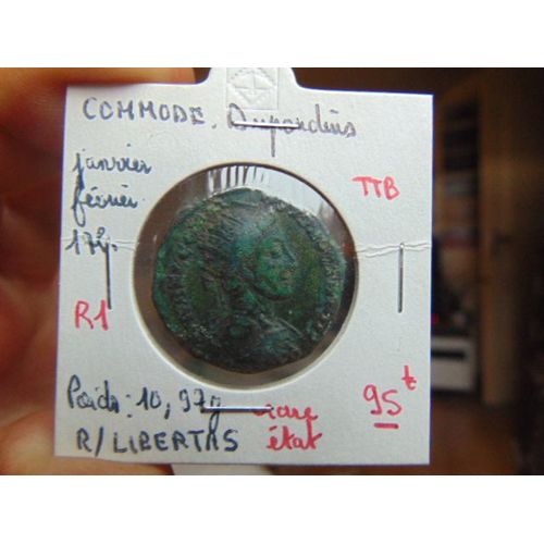 Piece Antique Romaine Commode Dupondius