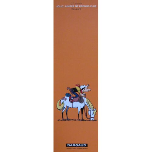 Marque Page De Bouzard _ Lucky Luke Jolly Jumper Ne Répond Plus