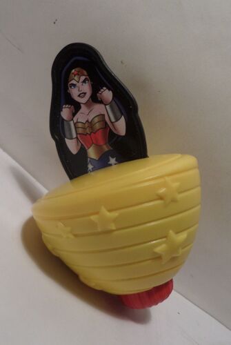 Figurine Dc Super Friends - Toupie Wonder Woman - Kids Meal - Burger King 2016