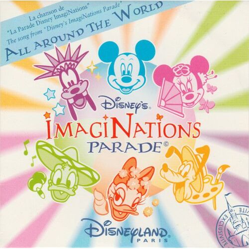 Disneyland Paris Disney Imaginations Parade Cd Single All Around The World