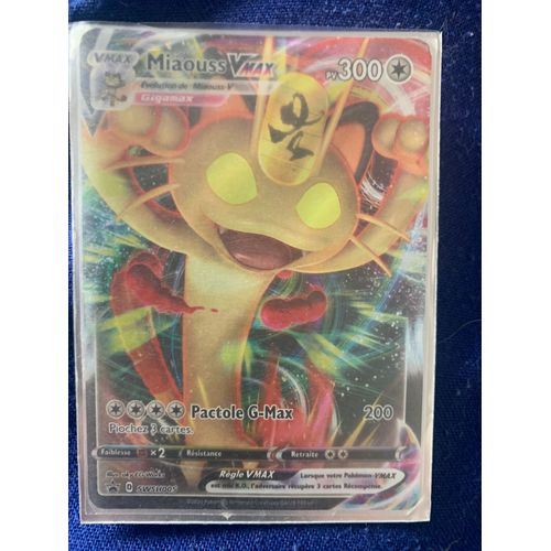 Carte Pokémon Miaouss Vmax Pv300