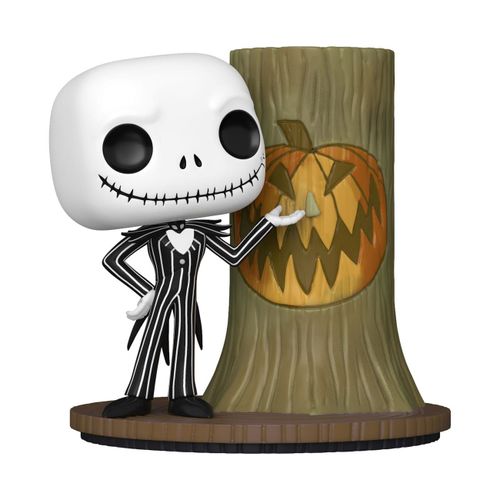 L'étrange Noël De Mr. Jack 30th Pop! Deluxe Vinyl Figurine Jack W/H.Town Door 9 Cm Halloween Funko Pop