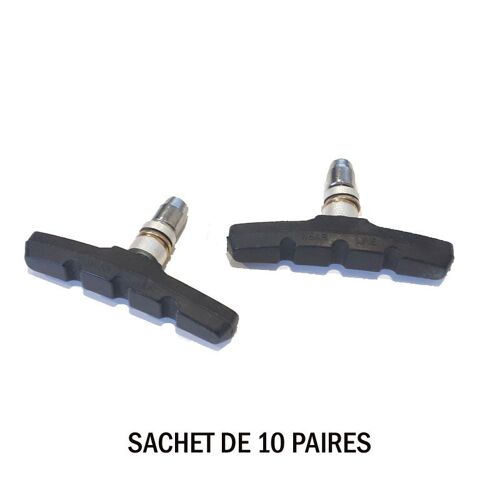 Porte Patin V-Brake Vis Axe Central (Sachet De 10 Paires)